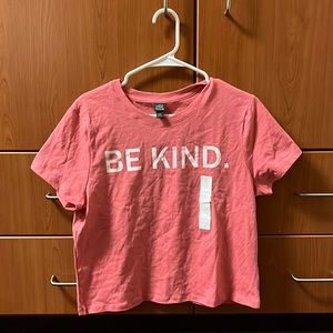 Wild Fable Pink “Be Kind” Short Sleeve T-Shirt